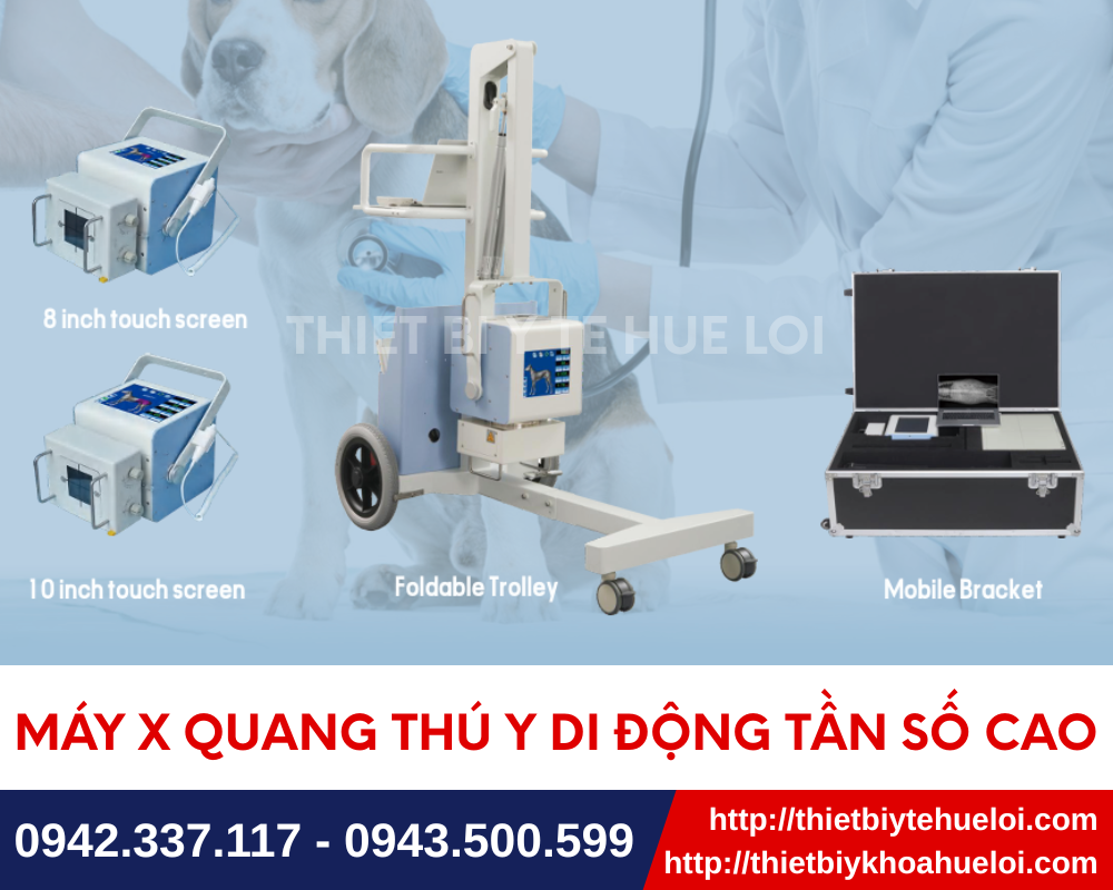 Máy x quang thú y di động tần số cao