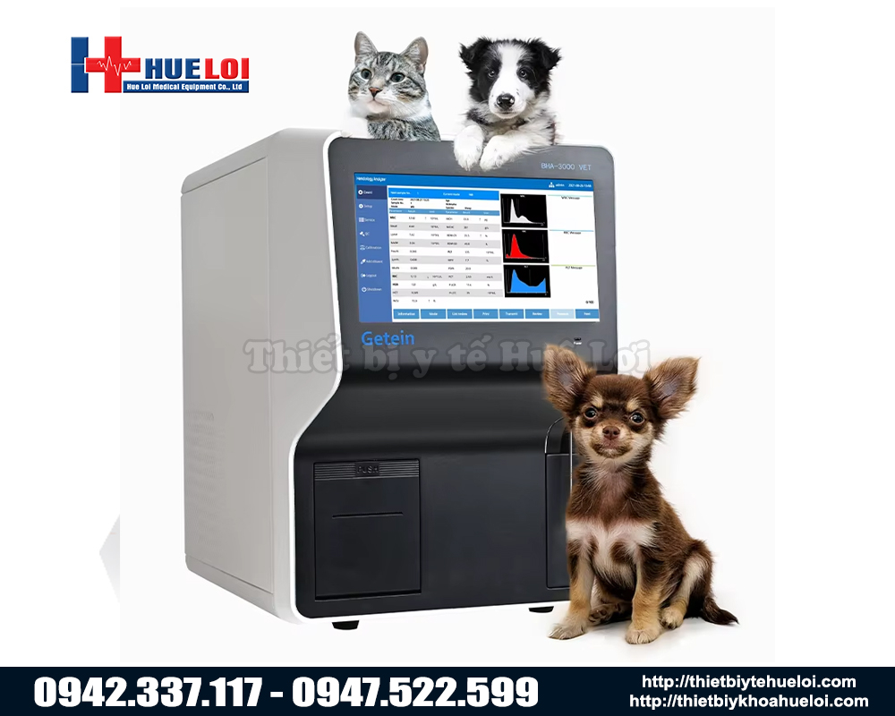 máy huyết học thú y 3 thành phần