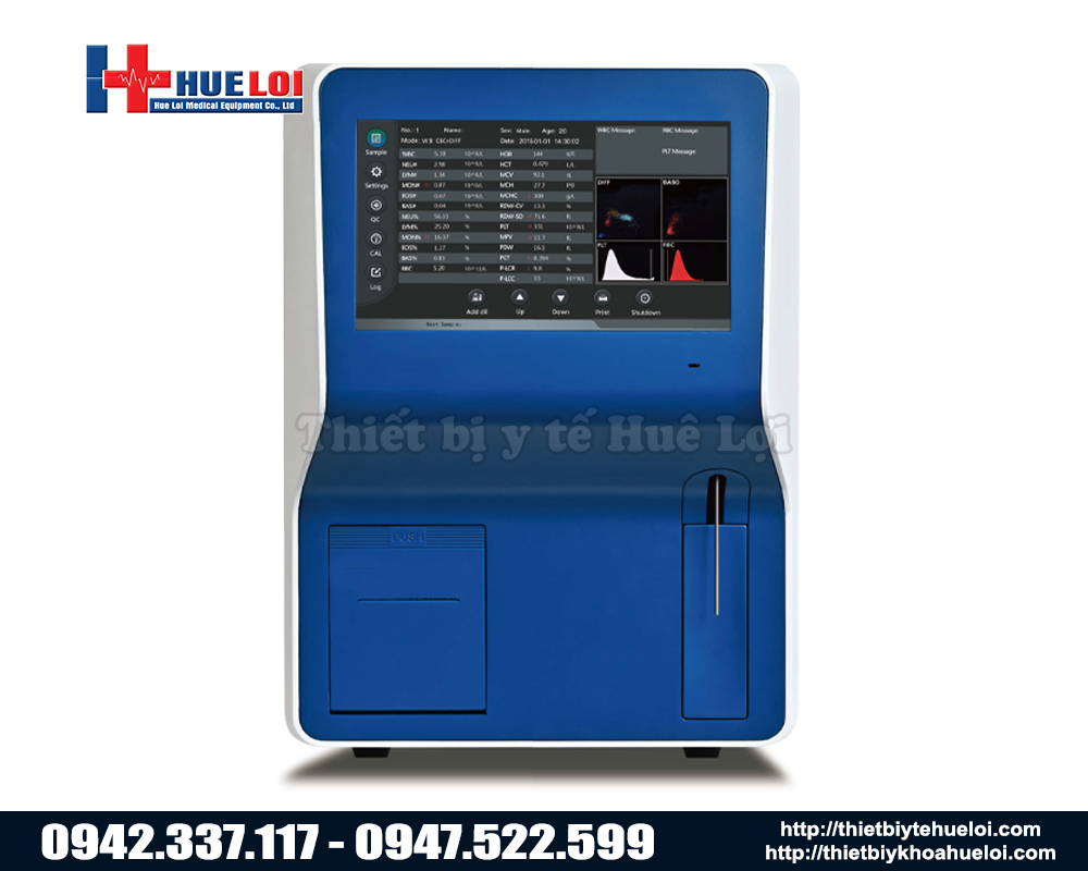 máy phân tích 5 thành phần bạch cầu cho chó mèo